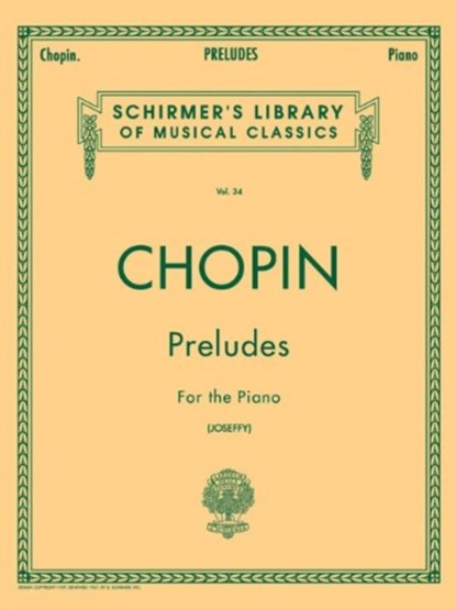 Preludes, Frederic Chopin - Paperback - 9780793525911