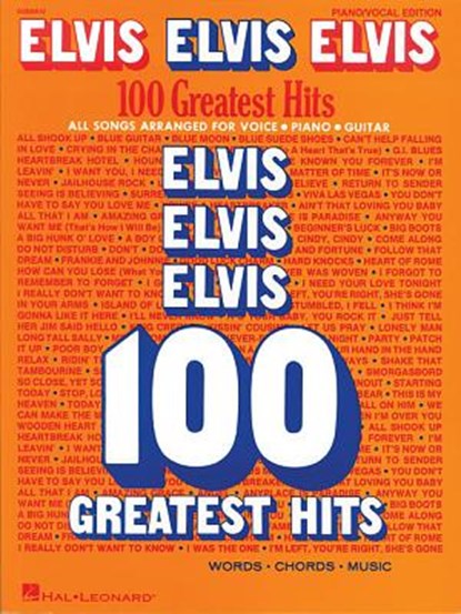 Elvis Elvis Elvis - 100 Greatest Hits, Elvis Presley - AVM - 9780793527809
