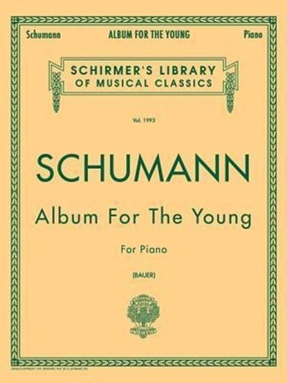 ALBUM FOR THE YOUNG OP 68, niet bekend - Gebonden - 9780793529940