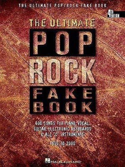 ULTIMATE POP/ROCK FAKE BK REV/, Hal Leonard Corp - Paperback - 9780793570003