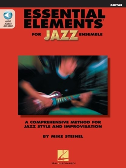 Essential Elements for Jazz Ensemble - Guitar Book/Online Audio, Mike Steinel - Paperback - 9780793596263
