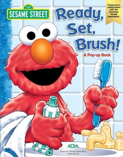 Sesame Street Ready, Set, Brush! a Pop-Up Book, Sesame Street - Gebonden - 9780794440633