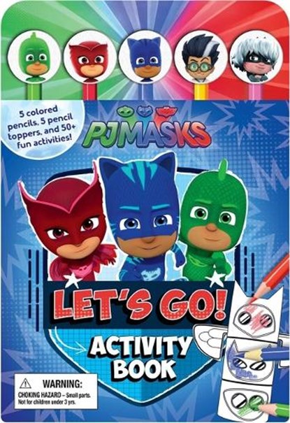Pj Masks Let's Go Activity Book, Editors of Studio Fun International - Gebonden - 9780794443924