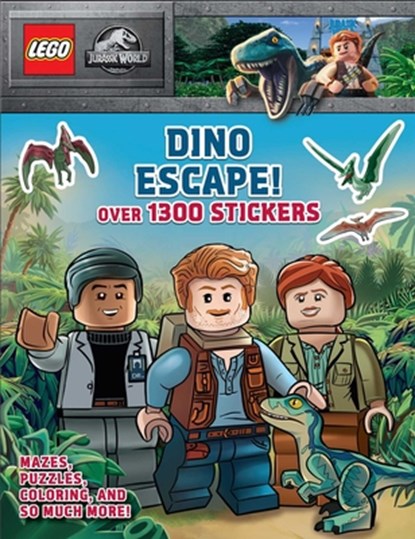 Lego Jurassic World: Dino Escape!: Over 1300 Stickers, Ameet Publishing - Paperback - 9780794448424