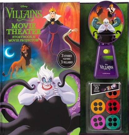 Disney Villains: Movie Theater Storybook & Movie Projector, Dienesa Le - Gebonden - 9780794452148