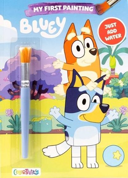Bluey Colortivity: My First Painting, Editors of Studio Fun International - Paperback - 9780794452711