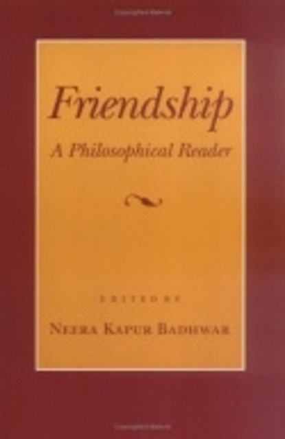 Friendship, Neera Kapur Badhwar - Paperback - 9780801480973