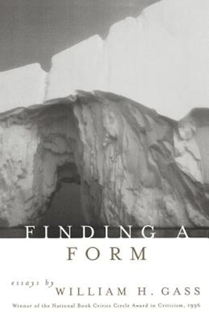 Finding a Form, William H. Gass - Paperback - 9780801484896