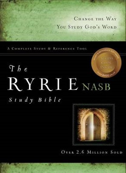 NASB Ryrie Study Bible, Black Genuine Leather, Red Letter, Charles C. Ryrie - Overig - 9780802484659