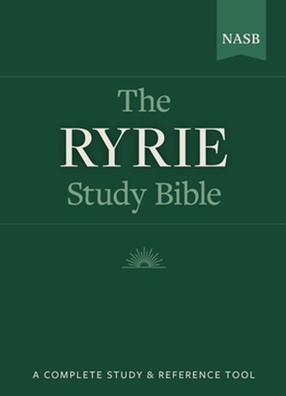 NASB Ryrie Study Bible, Burgundy Genuine Leather, Red Letter, Charles C. Ryrie - Gebonden - 9780802484680