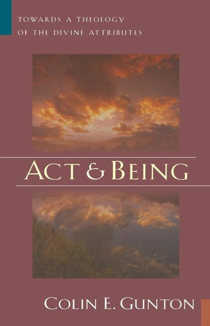 Act and Being, Colin E. Gunton - Paperback - 9780802826589