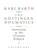The Göttingen Dogmatics, Karl Barth - Paperback - 9780802833372