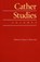 Cather Studies, Volume 3, Cather Studies - Paperback - 9780803264151