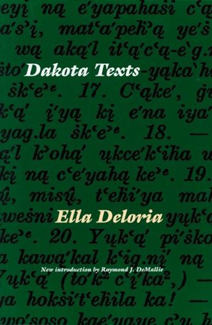 Dakota Texts, Ella Cara Deloria - Paperback - 9780803266605