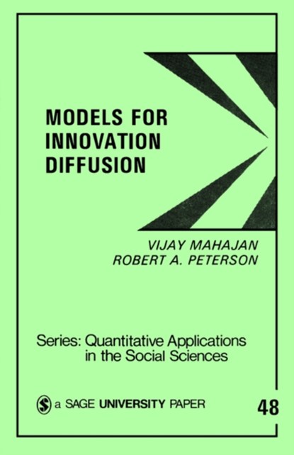 Models for Innovation Diffusion, Vijay Mahajan ; Robert A. Peterson - Paperback - 9780803921368