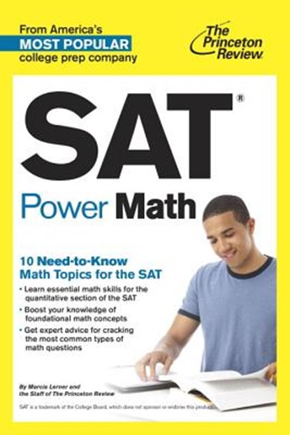 SAT Power Math, The Princeton Review - Paperback - 9780804125925