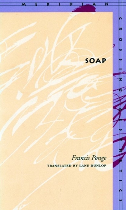 Soap, Francis Ponge - Gebonden - 9780804729543
