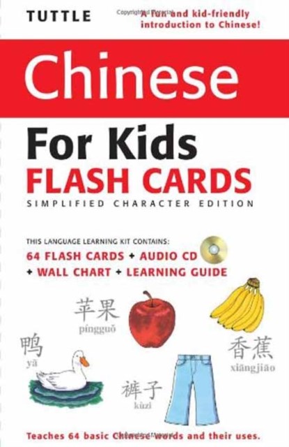 FLSH CARD-TUTTLE CHINESE FOR K, Tuttle Studio - Paperback - 9780804839365