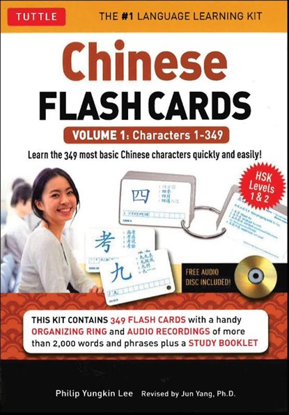 Lee, P: Chinese Flash Cards Kit Volume 1, Philip Yungkin Lee - Losbladig - 9780804842013