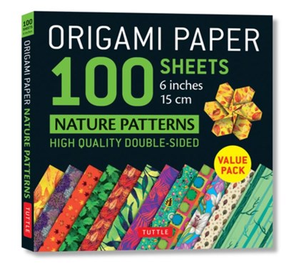 ORIGAMI PAPER 100 SHEETS NATUR, Tuttle Publishing - Losbladig - 9780804849975