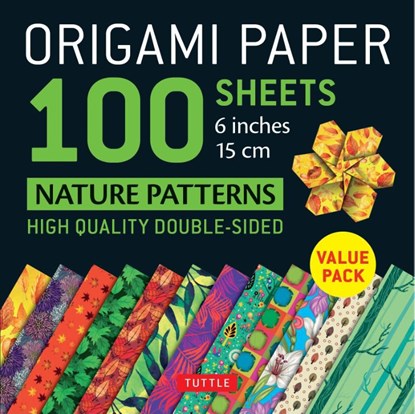 ORIGAMI PAPER 100 SHEETS NATUR, Tuttle Publishing - Losbladig - 9780804849975