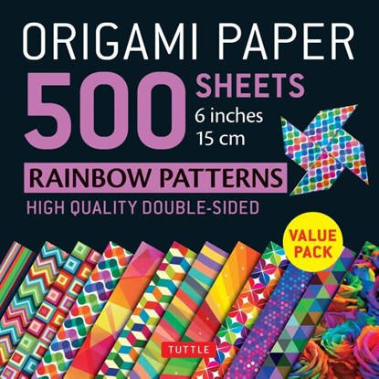 Origami Paper 500 sheets Rainbow Patterns 6 inch (15 cm), Tuttle Publishing - Losbladig - 9780804851459