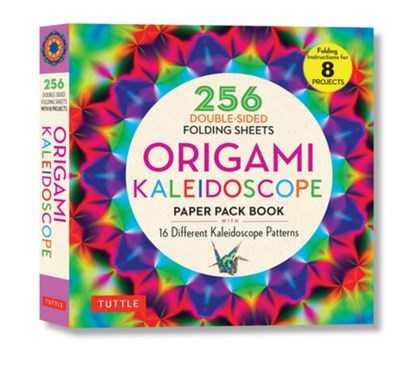 Origami Kaleidoscope Paper Pack Book, Tuttle Studio - Paperback - 9780804853309