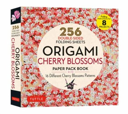 Origami Cherry Blossoms Paper Pack Book, Tuttle Studio - Paperback - 9780804854276
