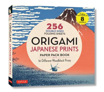Origami Japanese Prints Paper Pack Book, Tuttle Studio - Paperback - 9780804854900