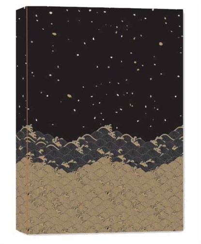 Golden Waves Dotted Hardcover Journal, Tuttle Studio - Gebonden - 9780804855686