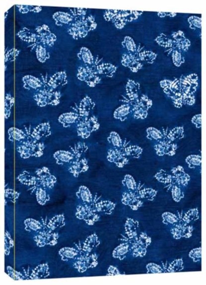 Shibori Indigo Butterflies Dotted Paperback Journal, Tuttle Studio - Paperback - 9780804855693
