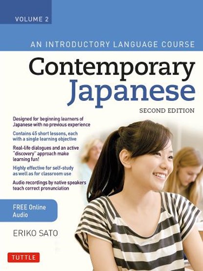 Contemporary Japanese Textbook Volume 2, ERIKO,  Ph.D. Sato - Paperback - 9780804856546