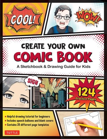 Create Your Own Comic Book, Tuttle Studio - Paperback - 9780804857079