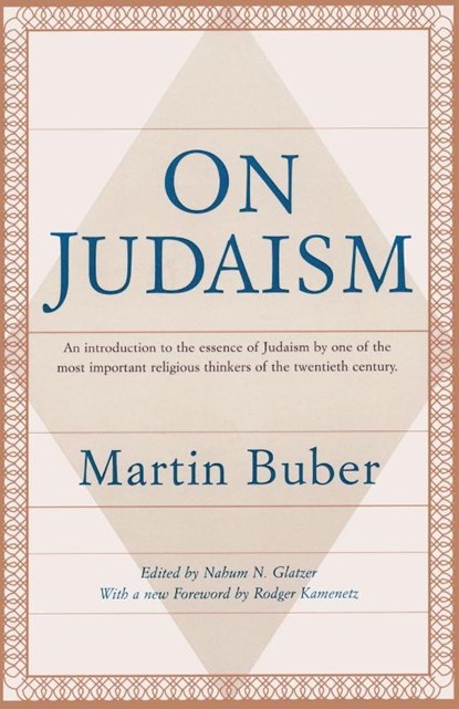 On Judaism, Martin Buber - Paperback - 9780805210507