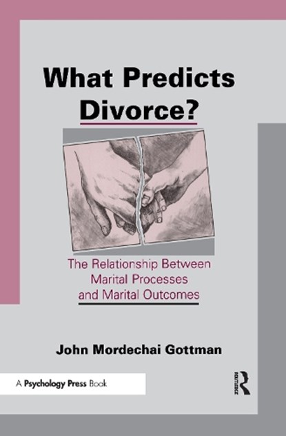 What Predicts Divorce?, GOTTMAN,  John Mordechai - Gebonden - 9780805812855