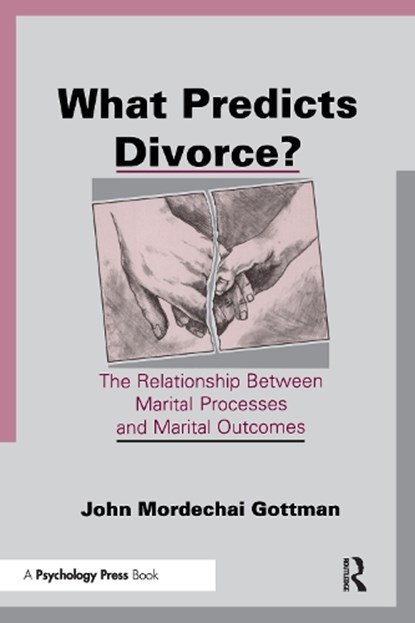 What Predicts Divorce?, GOTTMAN,  John Mordechai - Paperback - 9780805814026