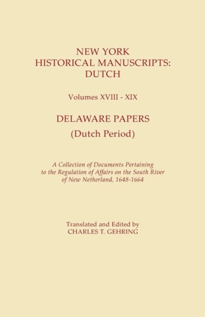 New York Historical Manuscripts, Gehring - Gebonden - 9780806309446