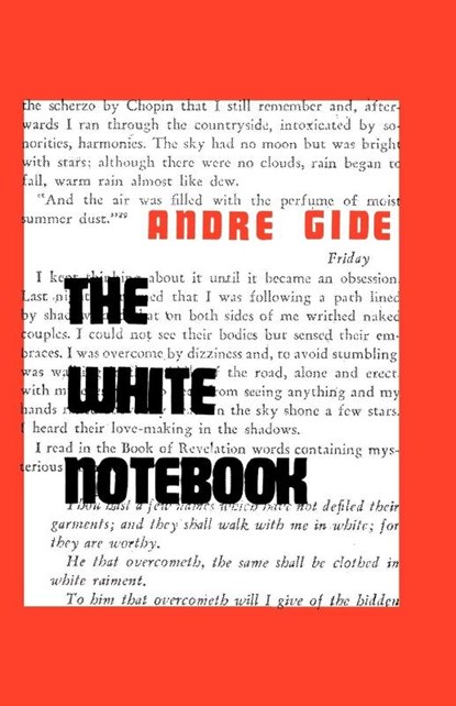 The White Notebook, Andre Gide - Paperback - 9780806529622