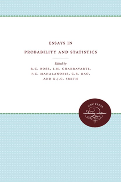 Essays in Probability and Statistics, K. J. C. Smith - Paperback - 9780807879795