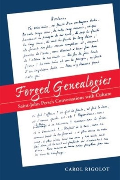 Forged Genealogies, RIGOLOT,  Carol - Paperback - 9780807892756