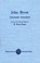 John Brent, WINTHROP,  Theodore - Gebonden - 9780808401780