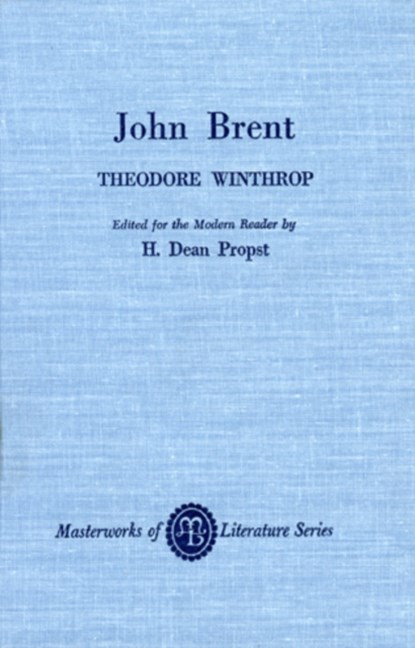 John Brent, Theodore Winthrop - Paperback - 9780808401797