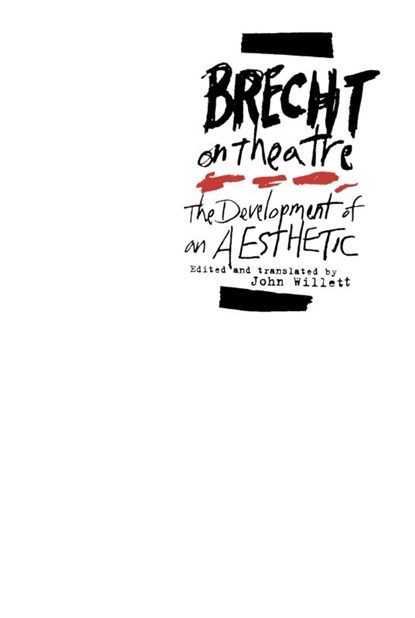 Brecht on Theatre, Deceased Bertolt Brecht - Paperback - 9780809005420