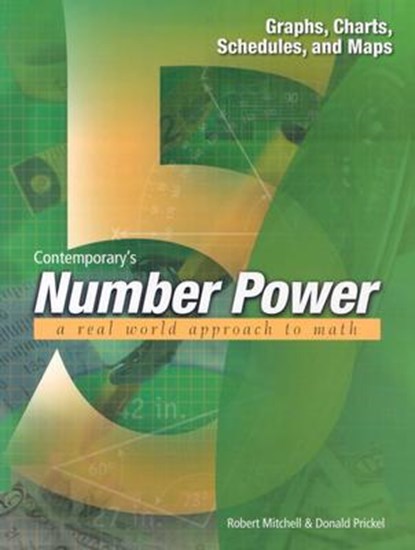 Number Power 5: Graphs, Charts, Schedules, and Maps, Contemporary - Paperback - 9780809223817