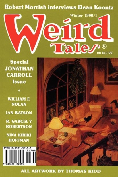 Weird Tales 299 (Winter 1990/1991), Jonathan Carroll ; William F. Nolan - Paperback - 9780809532155