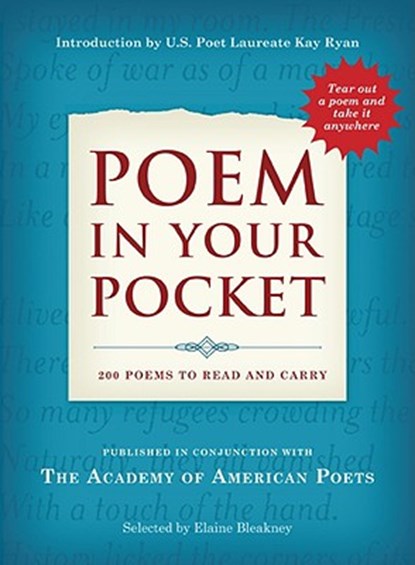 Poem in Your Pocket: 200 Poems to Read and Carry, Academy of American Poets Inc - Gebonden - 9780810906365