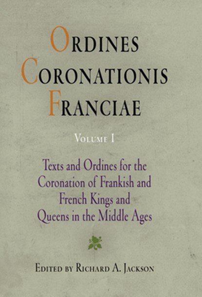 Ordines Coronationis Franciae, Volume 1, Richard A. Jackson - Gebonden - 9780812232639