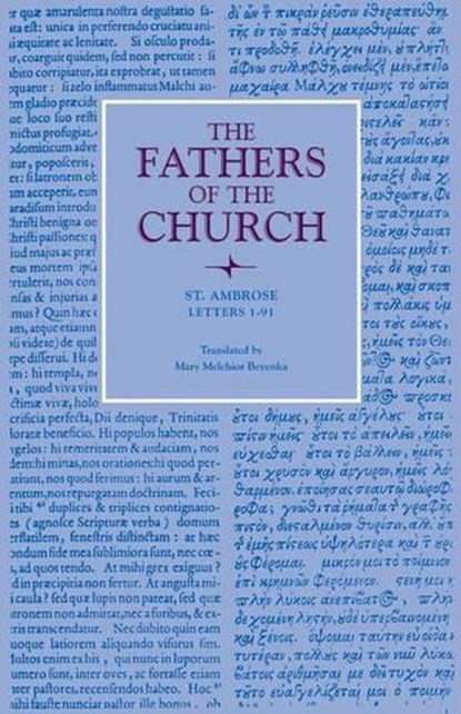 Letters, 1-91, Ambrose ; Mary Melchior Beyenka - Paperback - 9780813210919
