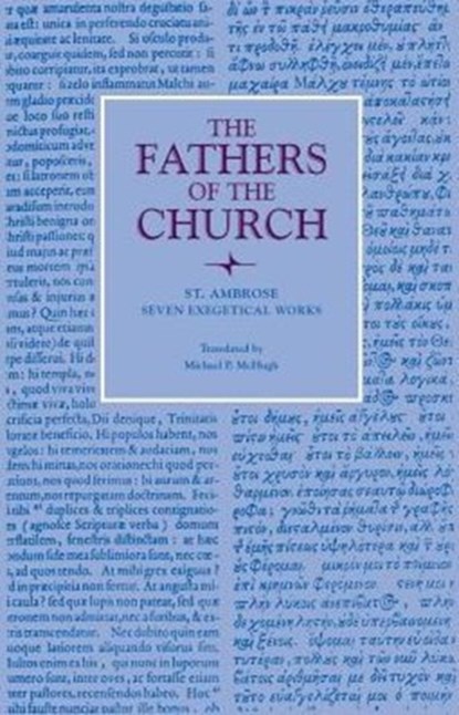 Seven Exegetical Works, Ambrose - Paperback - 9780813213552