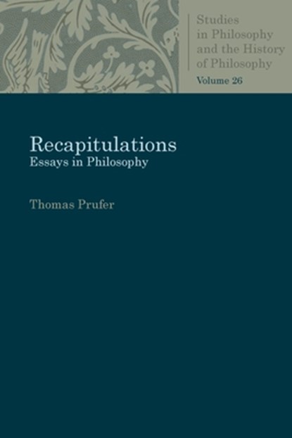 Recapitulations, Thomas Prufer - Paperback - 9780813230641